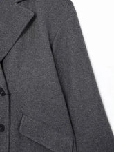 Charger l&#39;image dans la galerie, Manteau Vintage Femme Style Années 20 manche gauche gris