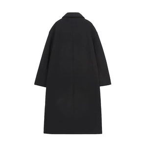 Manteau Vintage Femme Style Années 20 dos noir