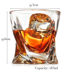 Verre à whisky Ballantines dimensions